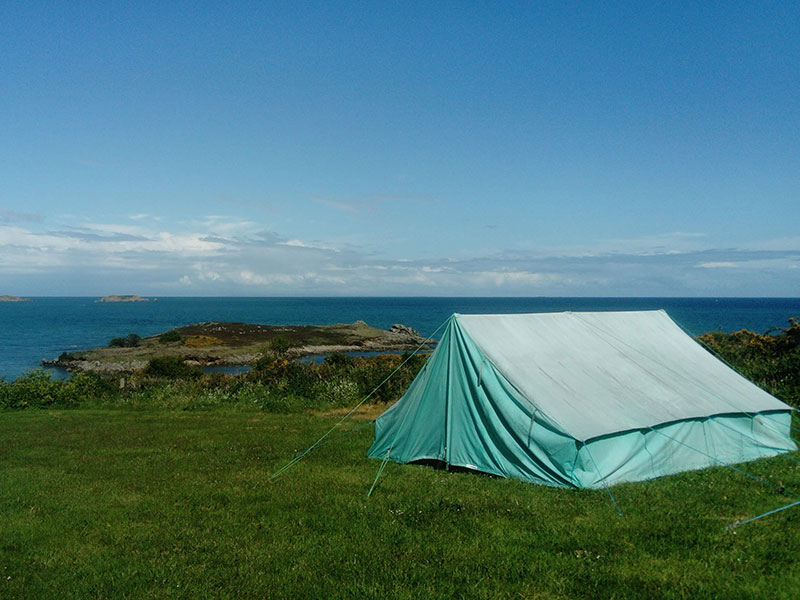 Pelistry Farm campsite Isles of Scilly