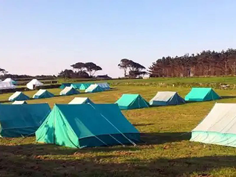 Pelistry Farm campsite Isles of Scilly